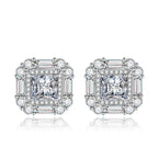 Margot kristály fülbevaló whitegold-fehér