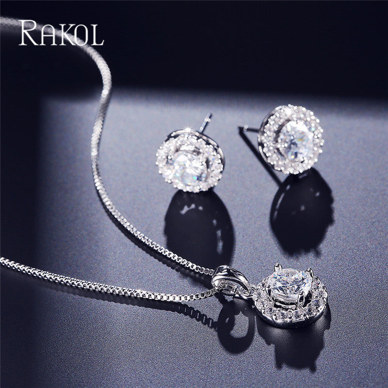 Smoon Jolienne ékszer szett whitegold