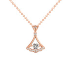 Elesa nyaklánc rosegold