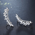 Lucretia fülbevaló füldísz whitegold