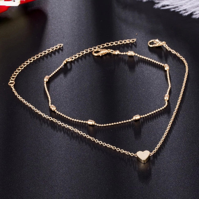 Smoon dulpa bokalánc szív medállal gold