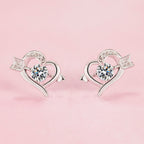 Cupido fülbevaló whitegold