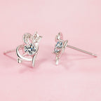 Cupido fülbevaló whitegold