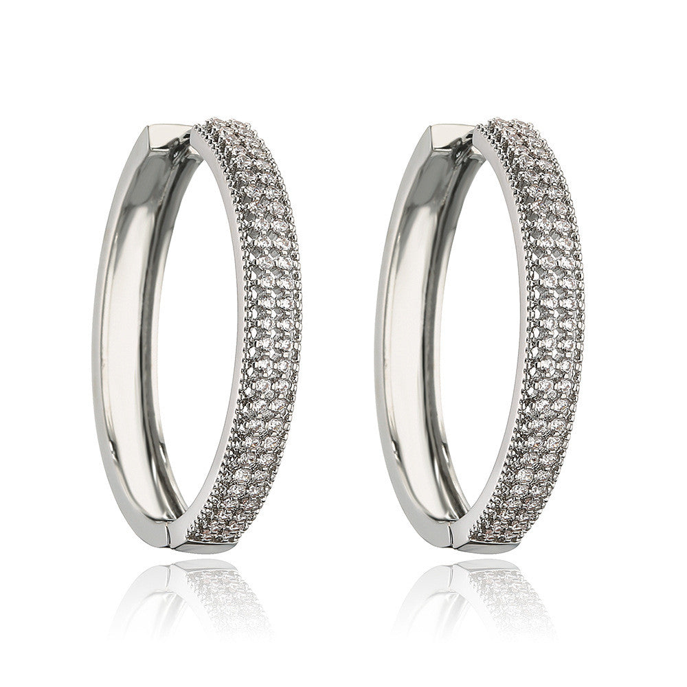 Shinee fülbevaló whitegold