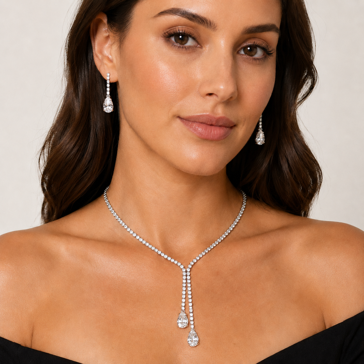 Smoon Novelle ékszer szett whitegold