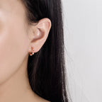 Rosetta fülbevaló rosegold