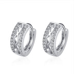 Sofie fülbevaló whitegold