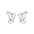 Pici pillangó fülbevaló whitegold