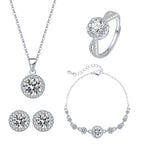 Smoon Melaris ékszer szett whitegold
