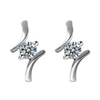 Beatrix fülbevaló whitegold