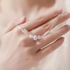 Chole ezüstös karkötő