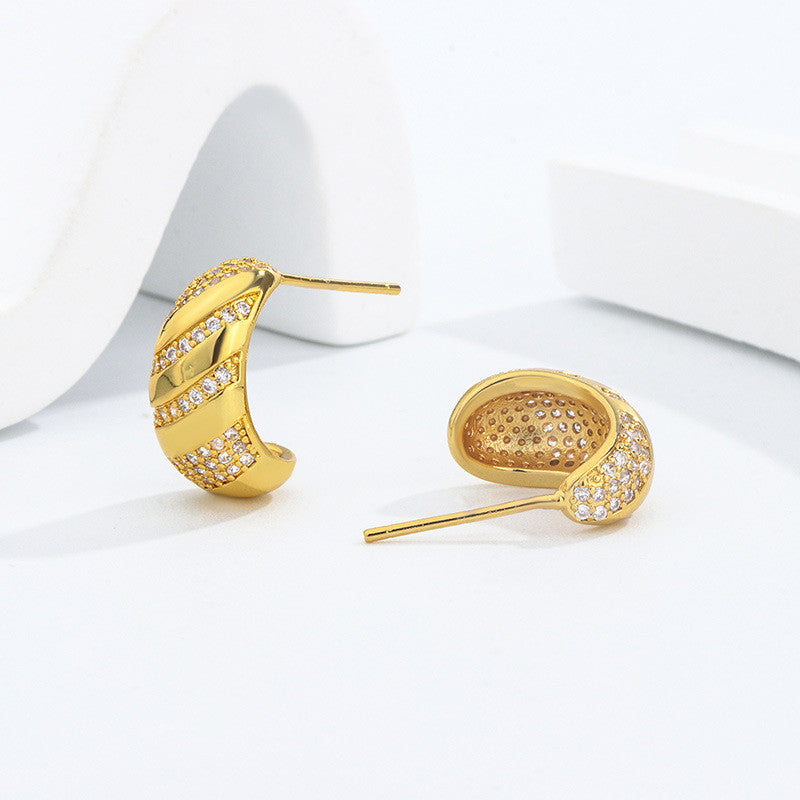 Maja fülbevaló gold