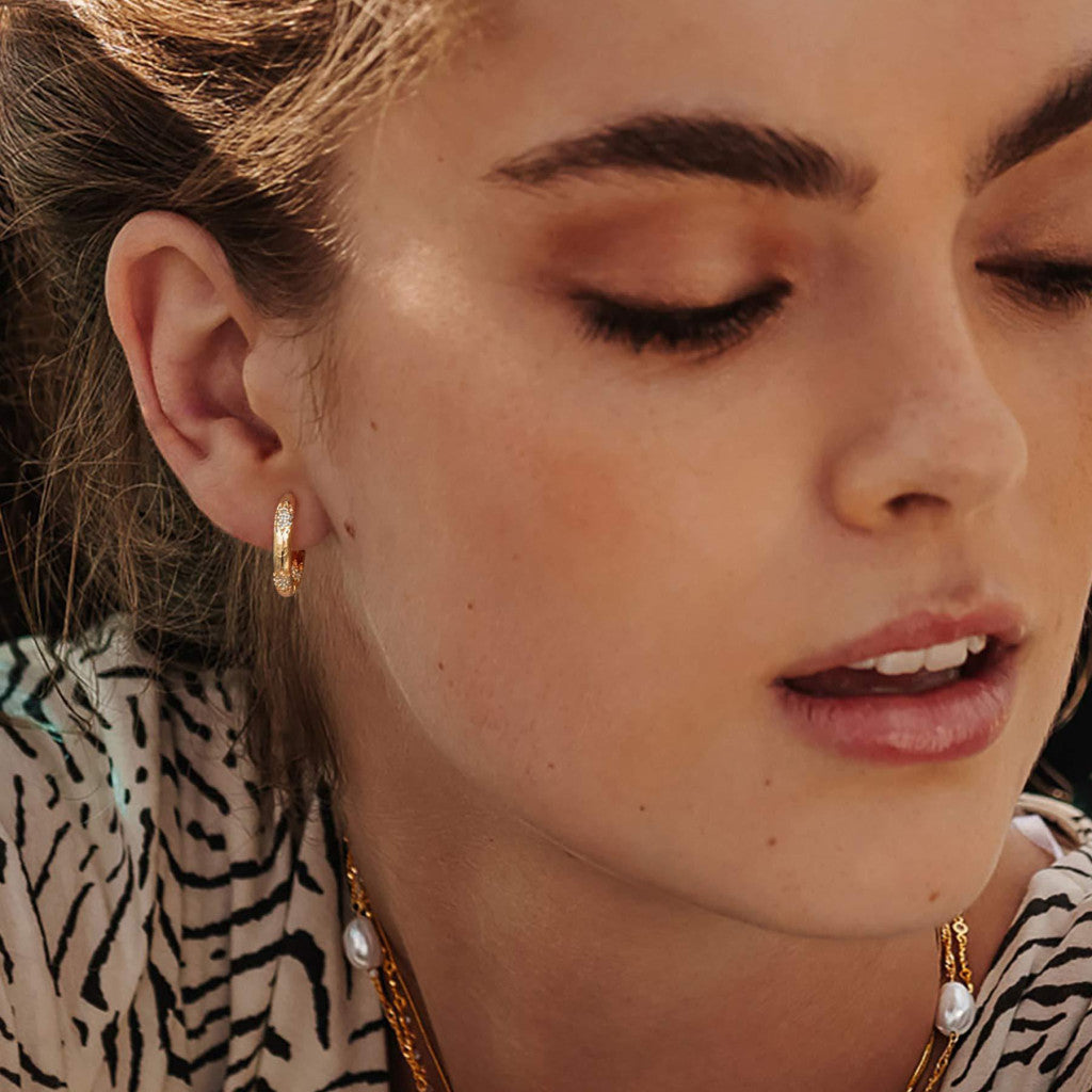 Hailey fülbevaló gold