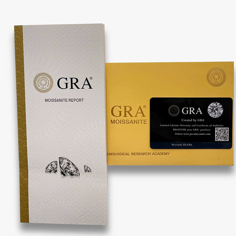 April ezüst fülbevaló moissanite kristállyal