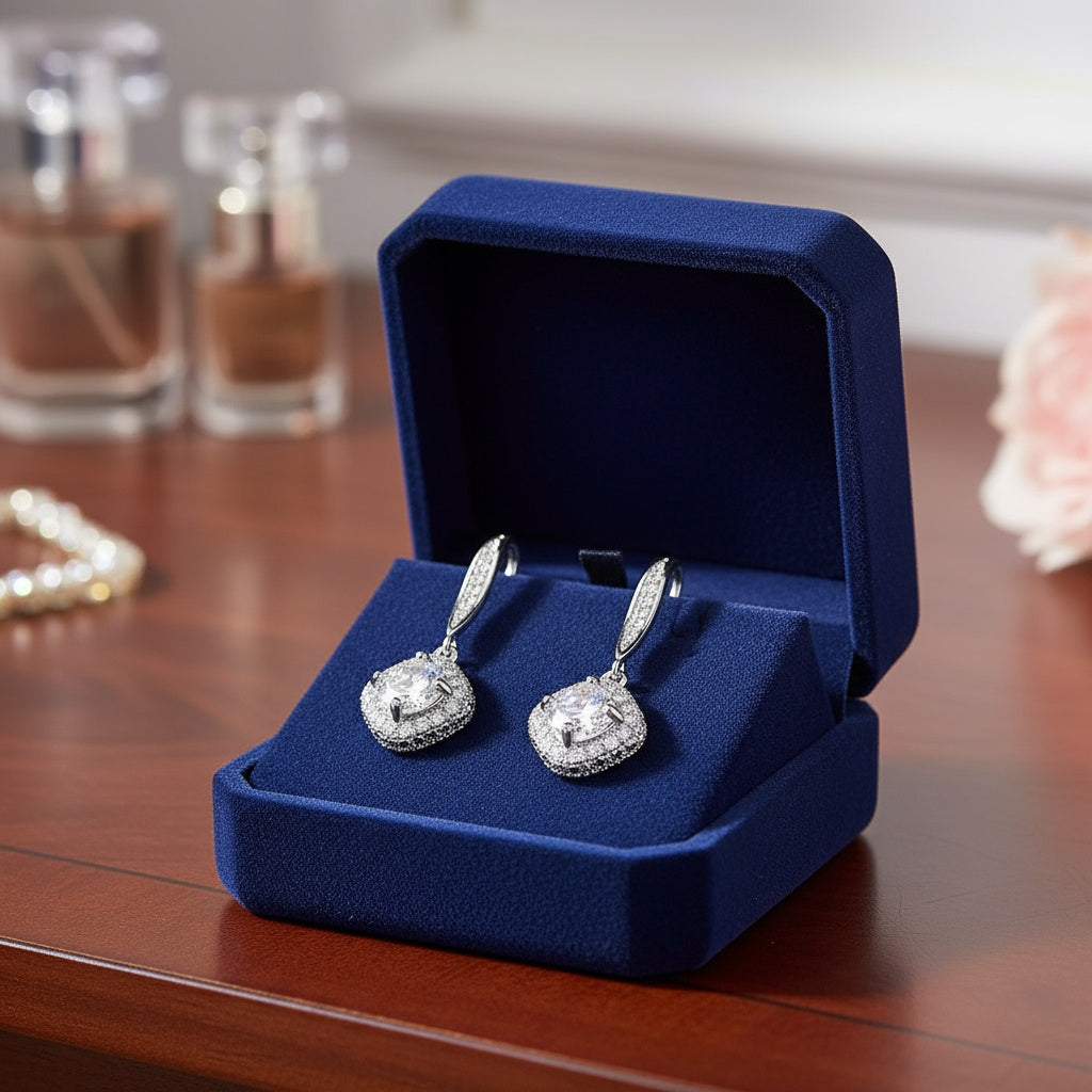 Noelie női fülbevaló whitegold