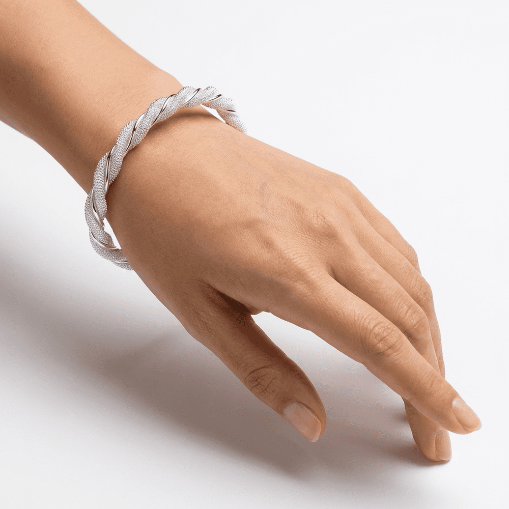 Viktorie női karkötő whitegold