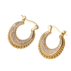 Vanessa fülbevaló gold