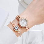 Smoon óra-ékszer készlet rosegold LV0045