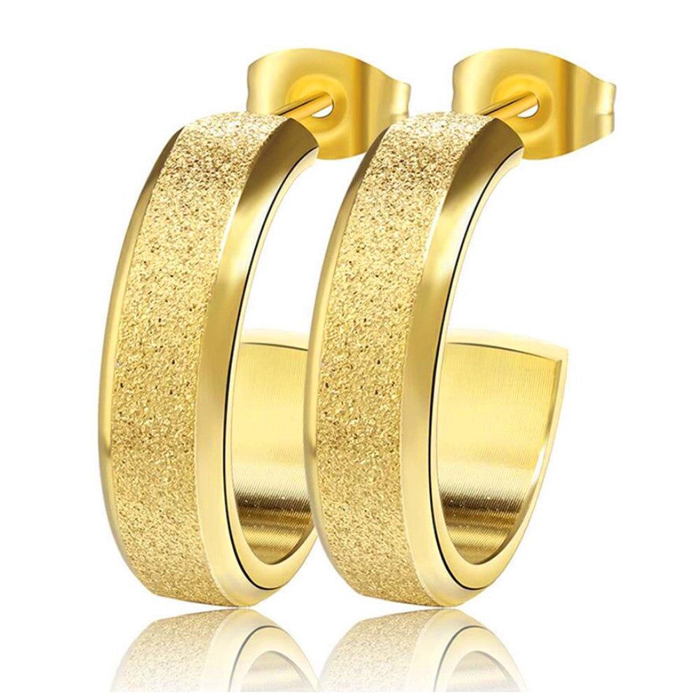 Nemesacél Smoon Luxury Goldy fülbevaló