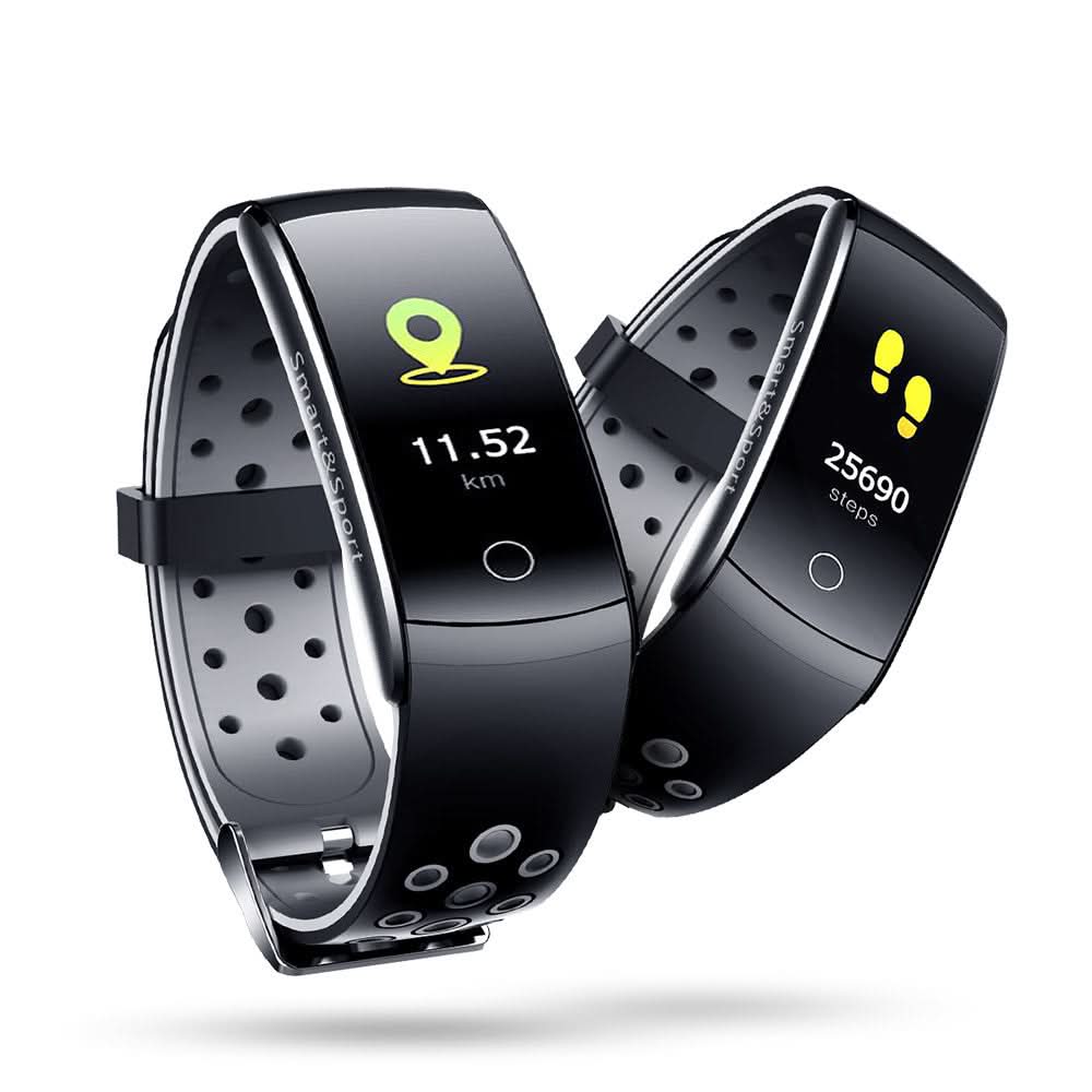 ProWear Band Q8 pulzus-, vérnyomás- és véroxigénmérő vízálló okoskarkötő