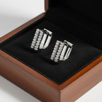 Naomie női fülbevaló whitegold