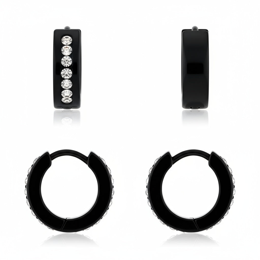 Scarlett nemesacél fülbevaló