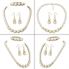 Smoon Miralyn gyöngy ékszer szett gold