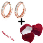 Abriana rosegold +Bársony díszdoboz