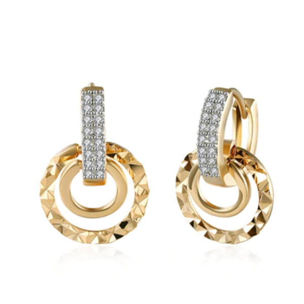 Adrina fülbevaló gold