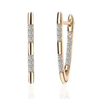 Abrielle háromszög fülbevaló gold