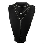 3:1-ben mutatós nyaklánc whitegold