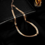 Gold levelek choker nyaklánc