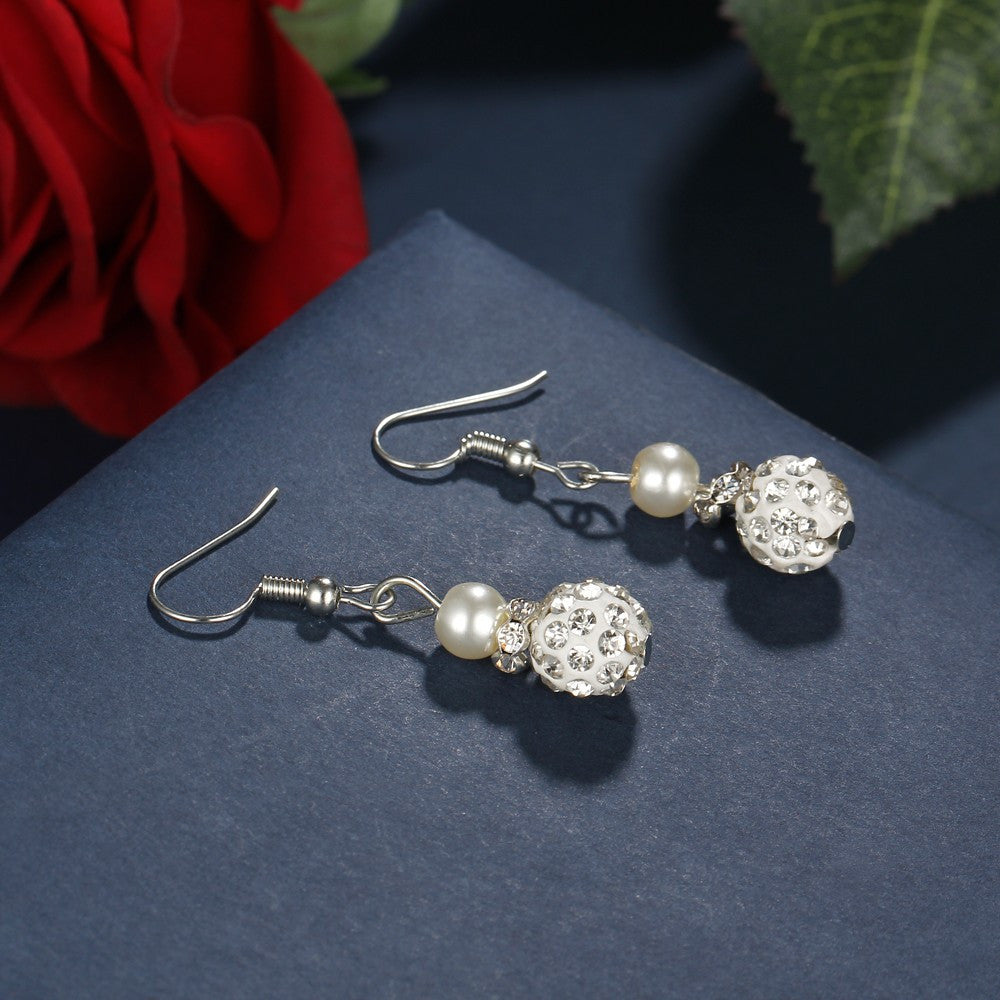 Csillogó gyöngysor 3 darabos ékszer szett