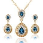 Virginia ékszer szett kék