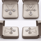 Smoon Jolienne ékszer szett whitegold