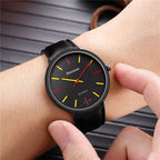 Léa színes női óra sárga-piros