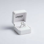 Italia állítható méretű gyűrű whitegold