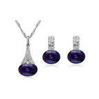 Exkluzív mélylila szett