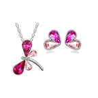 Pillangós szett rózsaszínes