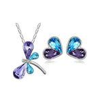 Pillangós szett lila-kék