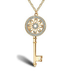 A palota kulcsa nyaklánc gold