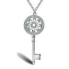 A palota kulcsa nyaklánc whitegold