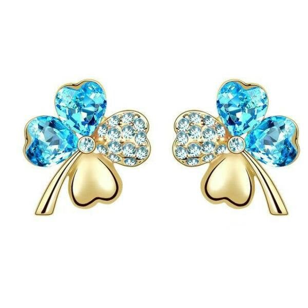 Szerencse szett halvány ibolya Swarovski kővel