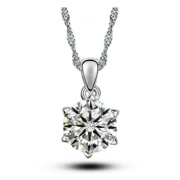 Kerek kristályos nyaklánc