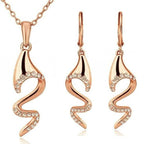 Rosegold kígyó szett