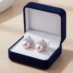 Gyöngyös hercegnő fülbevaló púder szín