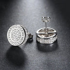 Lucilla Swarovski kristályos fülbevaló whitegold