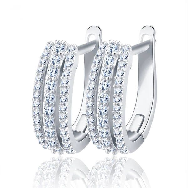 Lorenza Swarovski kristályos fülbevaló