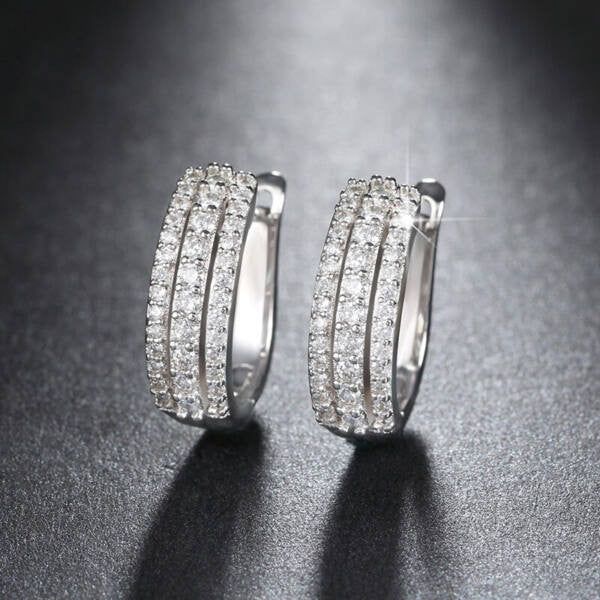 Lorenza Swarovski kristályos fülbevaló
