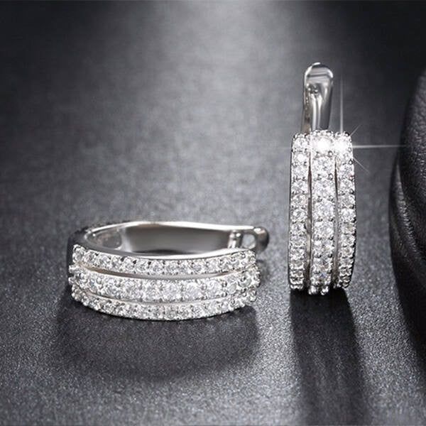 Lorenza Swarovski kristályos fülbevaló